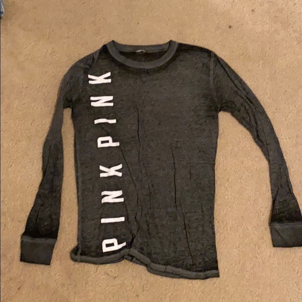 Long sleeve pink shirt